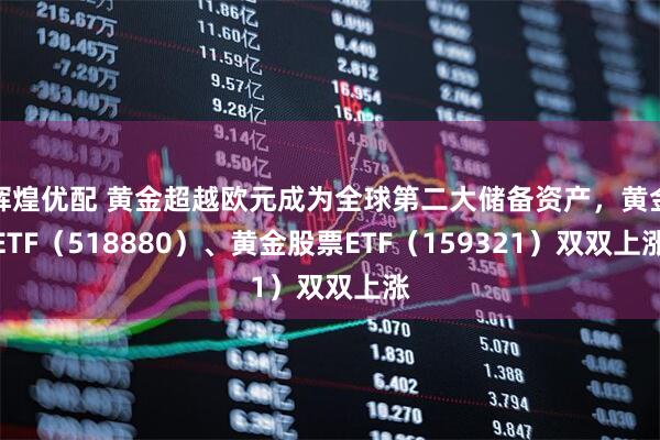 辉煌优配 黄金超越欧元成为全球第二大储备资产，黄金ETF（518880）、黄金股票ETF（159321）双双上涨